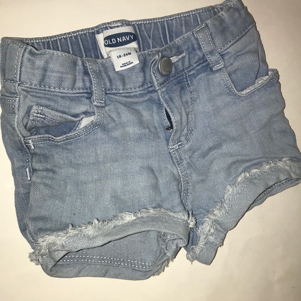 Old Navy 18-24 Months Girls Jean Shorts